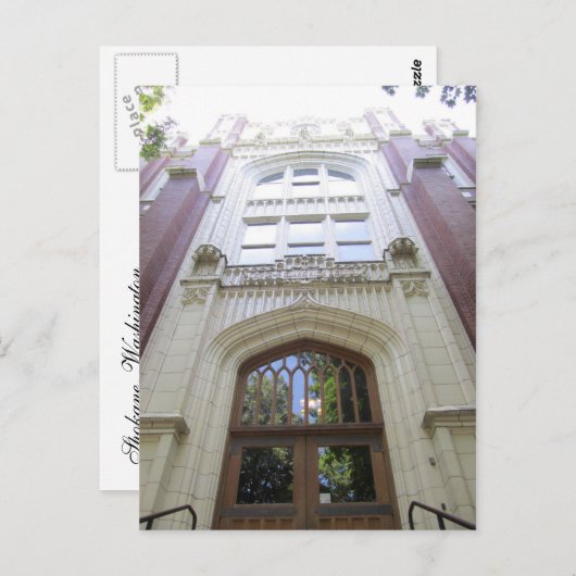 Carte Postale Architecture (Devant / Derrière)