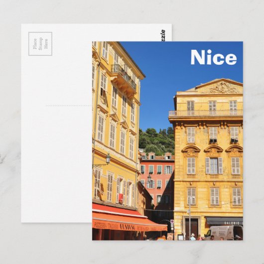 Carte Postale Architecture à Nice, France (Devant / Derrière)
