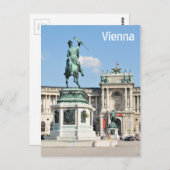 Carte Postale Architecture à Vienne, Autriche (Devant / Derrière)