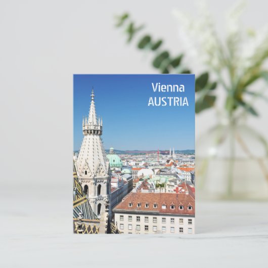 Carte Postale Architecture à Vienne, Autriche (Debout devant)