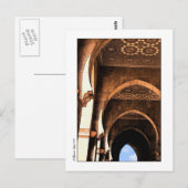 Carte Postale Architecture arabe (Devant / Derrière)