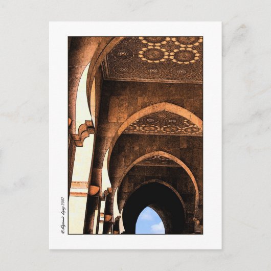 Carte Postale Architecture arabe (Devant)