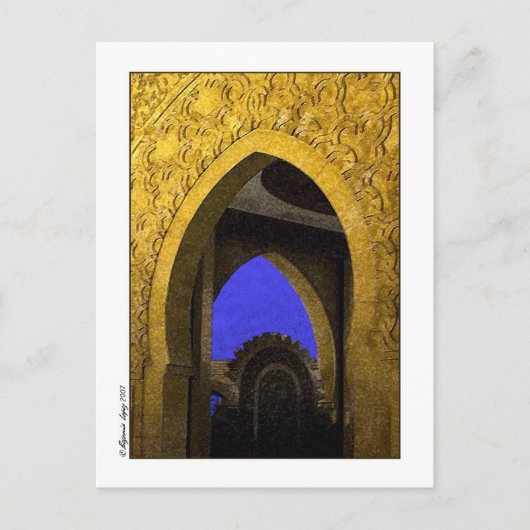 Carte Postale Architecture arabe (Devant)