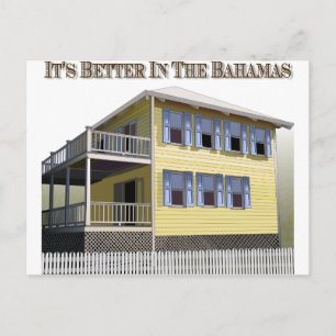 Carte Postale Architecture bahamienne