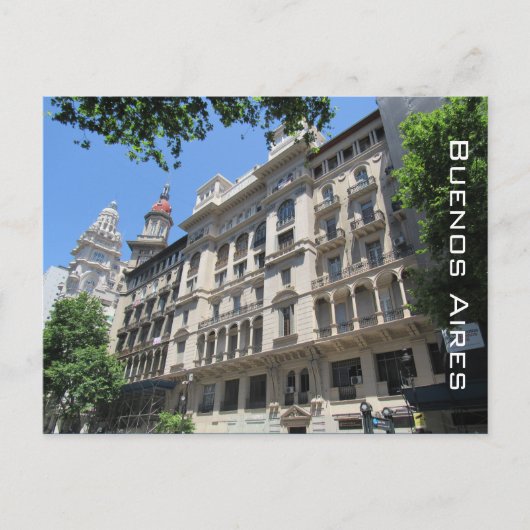 Carte Postale architecture buenos aires (Devant)