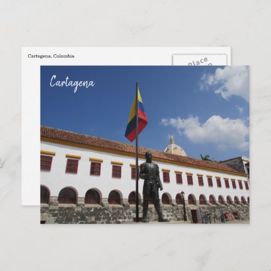 Carte Postale architecture carthagène (Devant / Derrière)