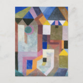 Carte Postale Architecture colorée | Paul Klee (Devant)