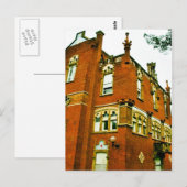 Carte postale architecture de Barcelone (Devant / Derrière)