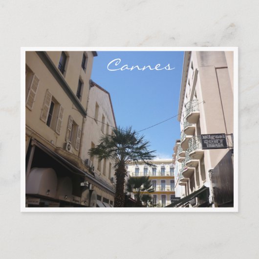 Carte Postale architecture de cannes (Devant)