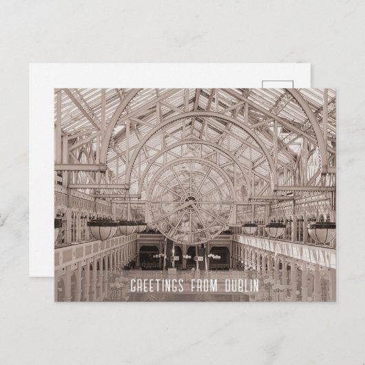 Carte Postale Architecture de Dublin Irlande  (Devant / Derrière)