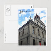 Carte Postale architecture de genève (Devant / Derrière)