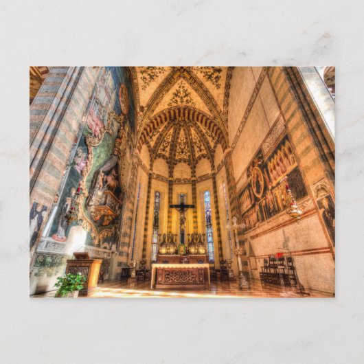 Carte Postale Architecture de la Basilique de Vérone (Devant)