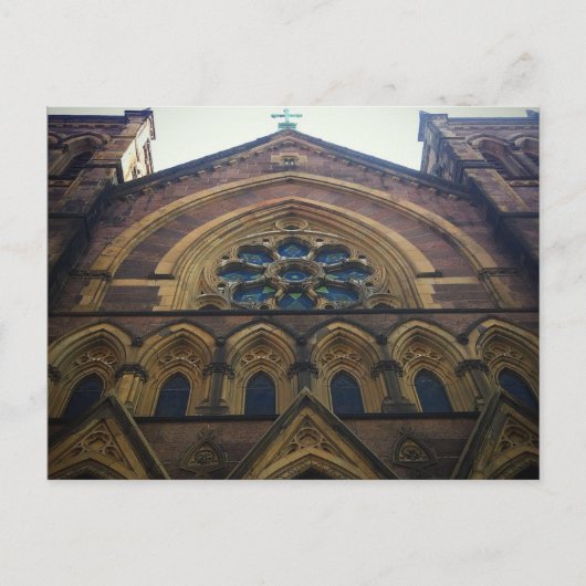 Carte Postale Architecture de l'église catholique de Lower Manha (Devant)