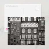 Carte Postale Architecture de Londres (Devant / Derrière)