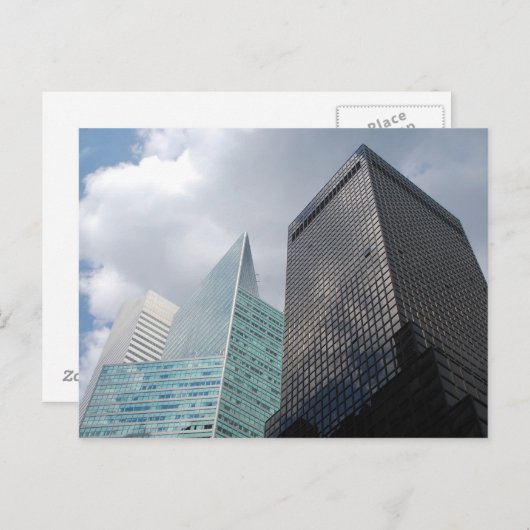 Carte Postale Architecture de New York (Devant / Derrière)