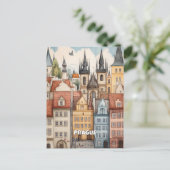 Carte Postale Architecture de Prague (Debout devant)