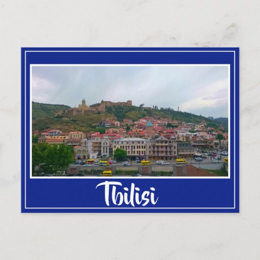 Carte Postale Architecture de rue Tbilissi Georgia (Devant)