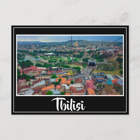 Carte Postale Architecture de rue Tbilissi Georgia (Devant)