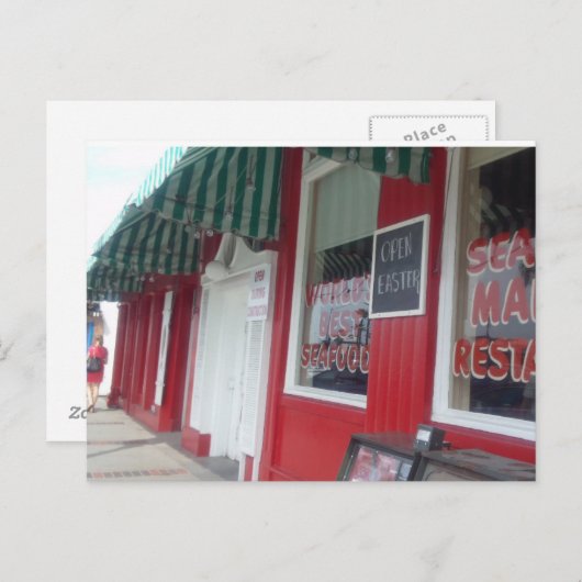 Carte Postale Architecture de style rétro (Devant / Derrière)