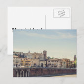 Carte Postale Architecture de Vérone, Italie (Devant / Derrière)