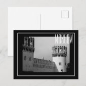 Carte Postale Architecture du couvent de Moscou Novodevichy (Devant / Derrière)