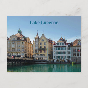 Carte Postale Architecture du lac Lucerne