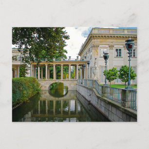 Carte Postale Architecture du Palais de Lazienki Varsovie