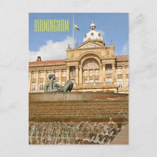 Carte Postale Architecture en Birmingham, Angleterre (Devant)