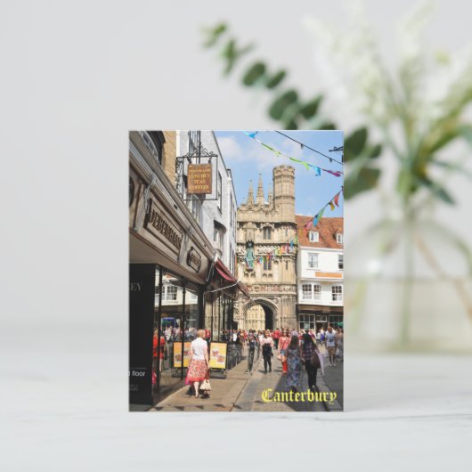 Carte Postale Architecture en Canterbury, Kent, Angleterre (Debout devant)