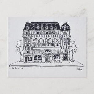Carte Postale Architecture Haussmannienne Rue du Louvre, Paris