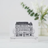 Carte Postale Architecture Haussmannienne | Rue du Louvre, Paris (Debout devant)
