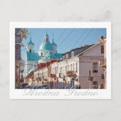 Carte postale Architecture Hrodna Grodno (Devant)