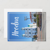 Carte postale Architecture Hrodna Grodno (Devant / Derrière)