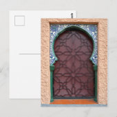 Carte postale Architecture mauresque (Devant / Derrière)