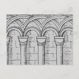 Carte postale Architecture médiévale