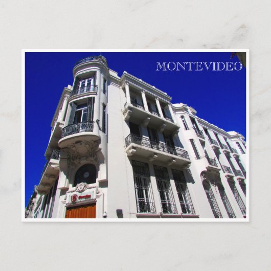 Carte Postale architecture montevideo (Devant)