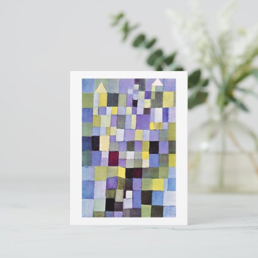 Carte Postale Architecture, Paul Klee (Debout devant)