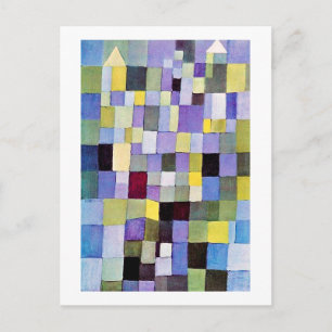 Carte Postale Architecture, Paul Klee