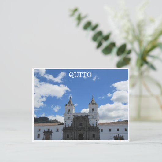 Carte Postale architecture quito (Debout devant)