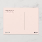 Carte Postale ARCHITECTURE RENAISSANCE, PROJET VILLE, Rose (Dos)