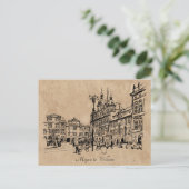 Carte Postale Architecture vintage de mariage (Debout devant)