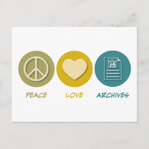 Carte Postale Archives Peace Love