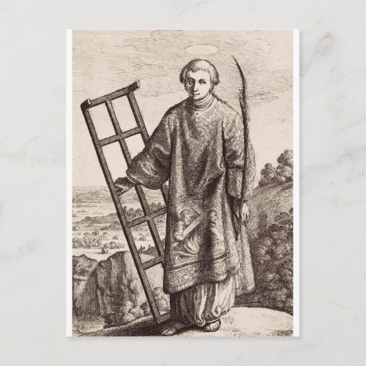 Carte Postale Archives saint patron Saint-Laurent (Devant)