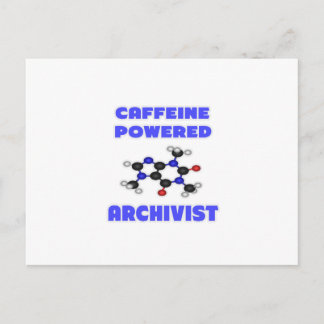 Carte Postale Archiviste de Caffeine Powered