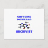 Carte Postale Archiviste de Caffeine Powered (Devant)