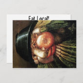 Carte Postale Arcimboldo le Greengrcer (Devant / Derrière)