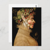 Carte postale Arcimboldo Summer (Devant / Derrière)