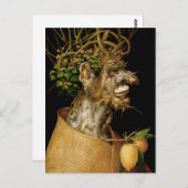 Carte postale Arcimboldo Winter (Devant / Derrière)