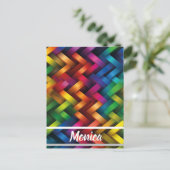 Carte Postale Arcoíris de Geometría Vibrante (Debout devant)
