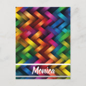 Carte Postale Arcoíris de Geometría Vibrante (Devant)